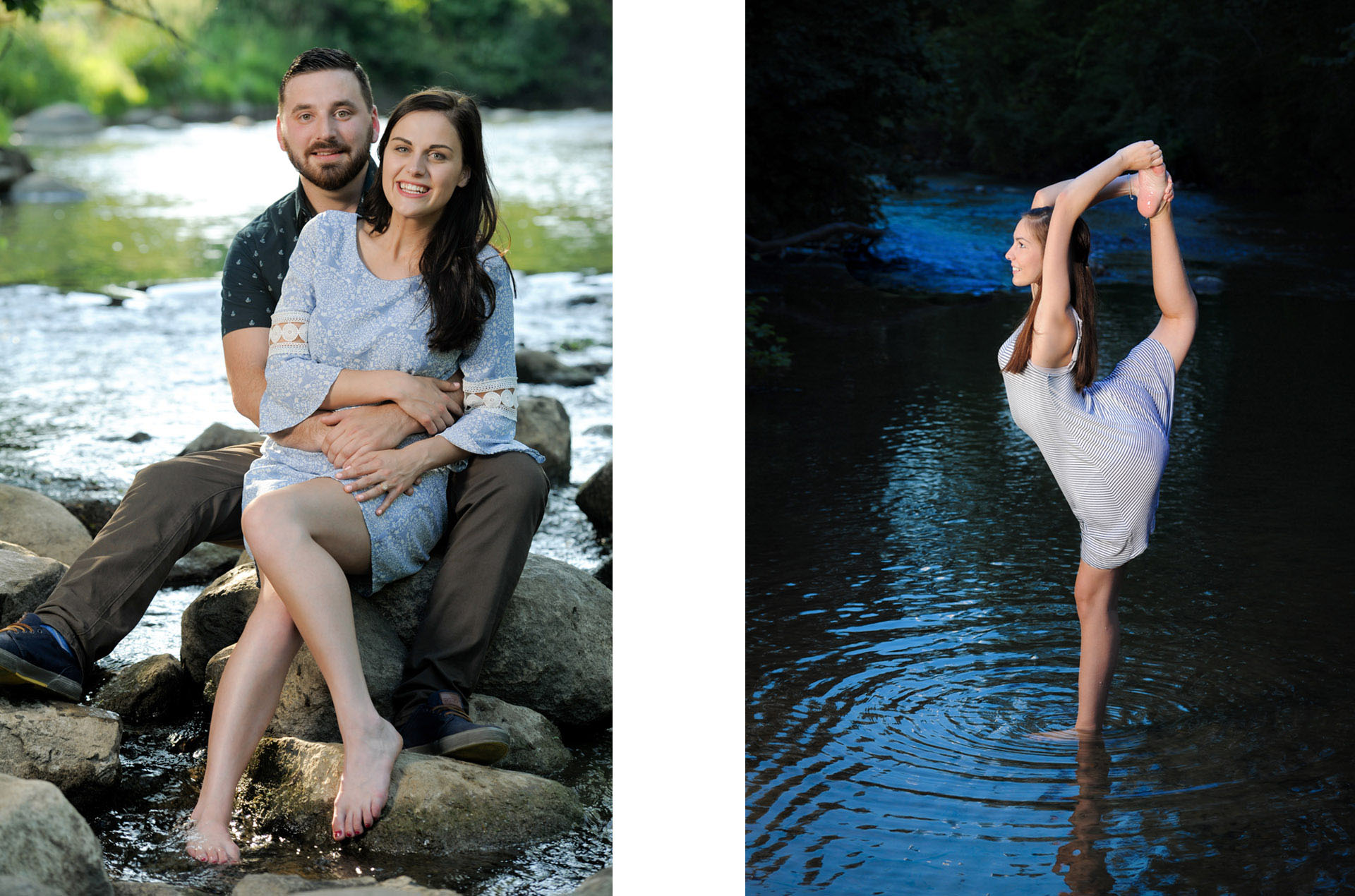 Best Rochester lifestyles photographer's fun and candid engagement photos capture the fun vibe of this couple in the Metro Detroit and Rochester, Michigan area.