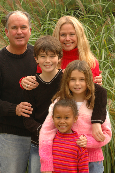 Michigan family portraits taken in natural settings