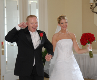 Michigan couple from Lansing rave reviews about this michigan wedding photographer
