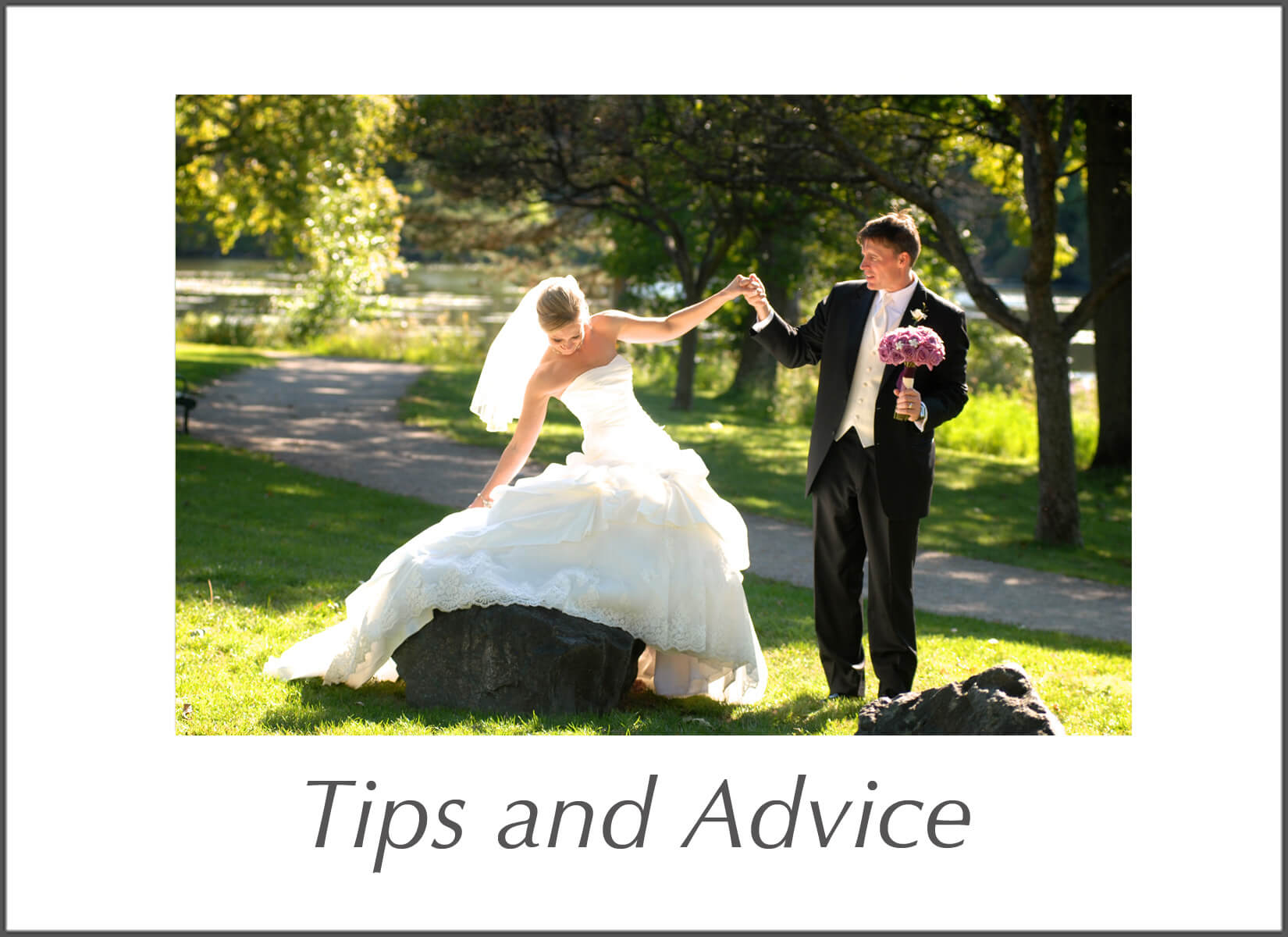 Looking for great wedding day tips so you can have a smooth wedding day?